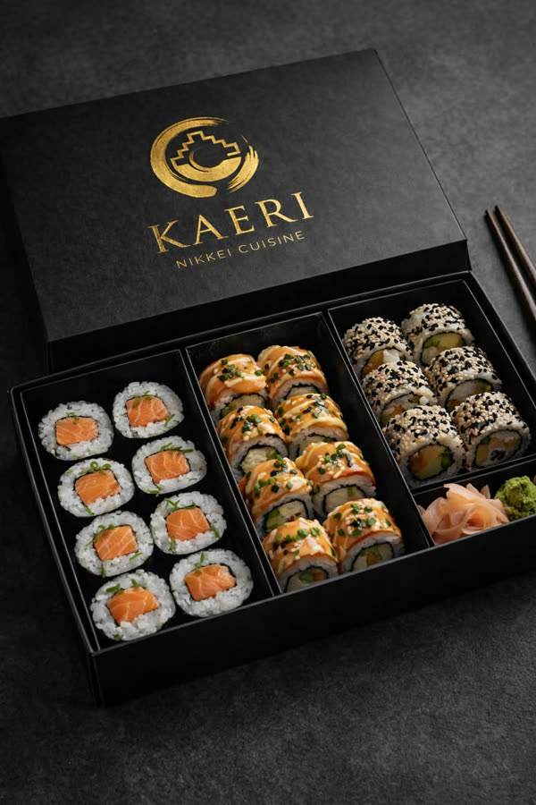 Packaging premium KAERI Nikkei Cuisine