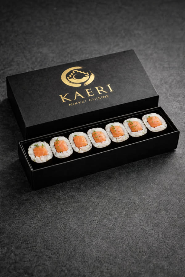 Delivery de sushi nikkei KAERI en Lima